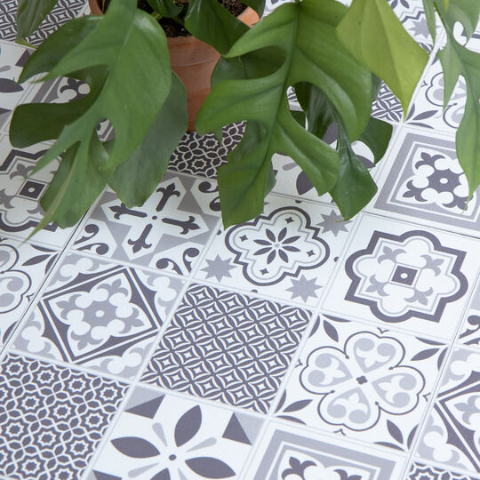 selbstklebende Bodenfliesen Oriental Tiles (11er Set) image number null